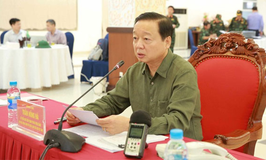 Phó Thủ tướng Trần Hồng Hà chủ trì họp chỉ đạo khắc phục hậu quả bão số 5, ứng phó với mưa lũ sau bão