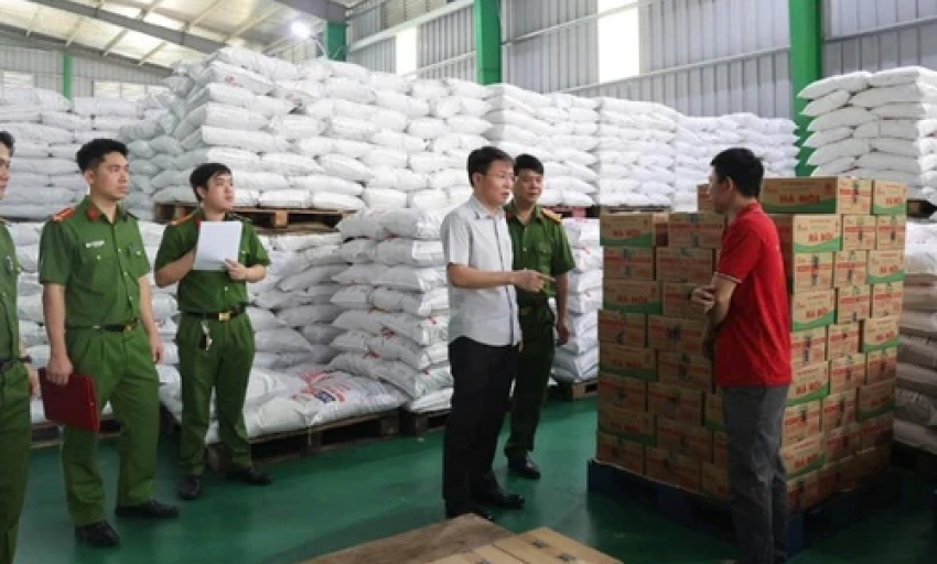 Phú Thọ khởi tố 5 đối tượng sản xuất hàng chục tấn thực phẩm giả