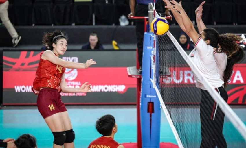 Sau án phạt sốc, tuyển U21 nữ Việt Nam thắng đậm Ai Cập tại Giải vô địch bóng chuyền thế giới