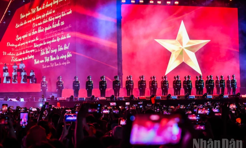 Thắp sáng lòng yêu nước bằng giai điệu “concert quốc gia”