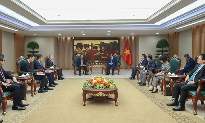 Thủ tướng đề nghị ngân hàng hàng đầu Nhật Bản và thế giới tham gia Trung tâm tài chính quốc tế tại Việt Nam