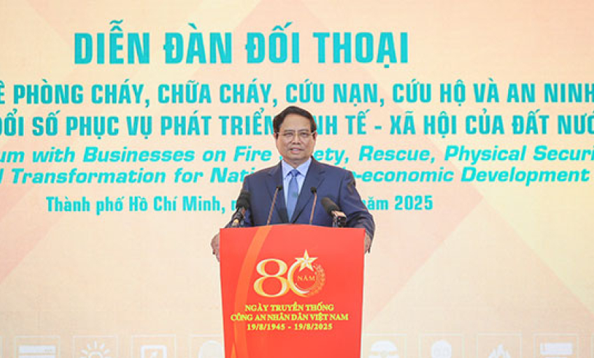 Thủ tướng: Xây dựng văn hóa phòng cháy, chữa cháy, phòng chống thiên tai, nâng cao kỹ năng cứu nạn, cứu hộ trong toàn dân