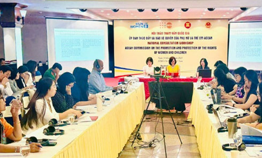 Thúc đẩy bình đẳng giới và xóa bỏ bạo lực đối với phụ nữ và trẻ em