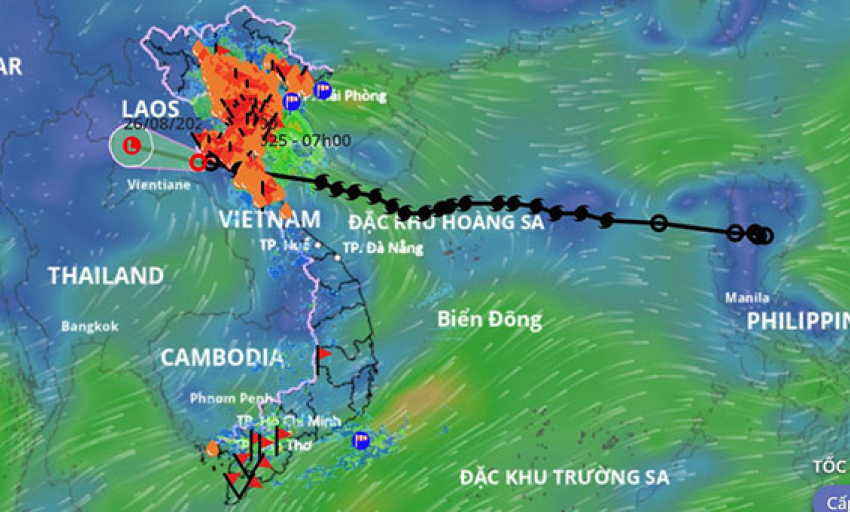 Tin cuối cùng về cơn bão số 5: Bão tan nhưng mưa lớn còn kéo dài