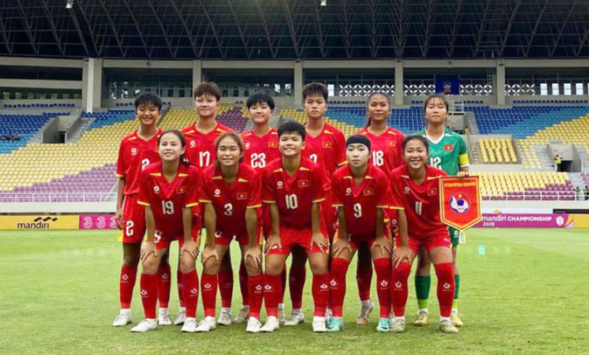 U16 nữ Việt Nam dừng bước ở bán kết, tranh hạng ba giải U16 nữ Đông Nam Á 2025