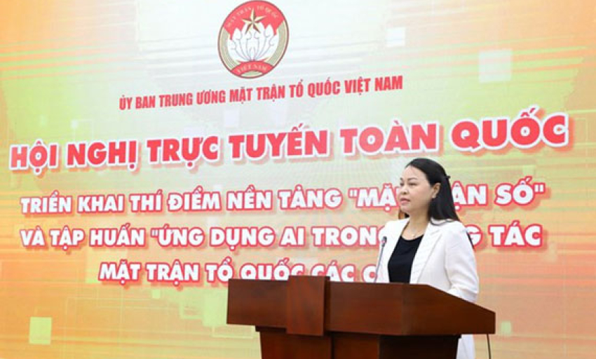 Ứng dụng công nghệ số đưa MTTQ gần dân, sát dân, phục vụ Nhân dân