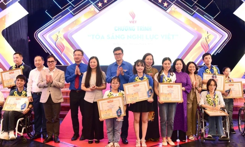 Vinh danh những người trẻ khuyết tật lan tỏa nghị lực đến hàng triệu thanh niên