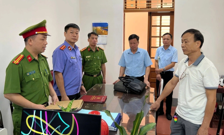 Bắt chủ tịch hội đồng quản trị Công ty cổ phần Đường sắt Vĩnh Phú