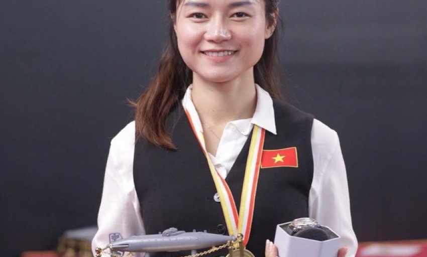 Billiards: Cơ thủ Việt Nam xuất sắc giành huy chương giải nữ vô địch thế giới