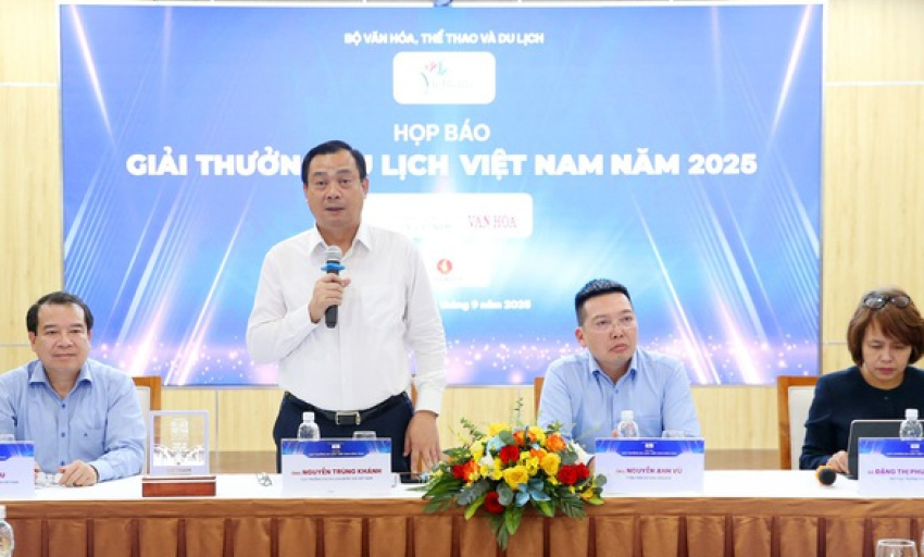 Công bố Giải thưởng Du lịch Việt Nam năm 2025 với nhiều hạng mục hấp dẫn