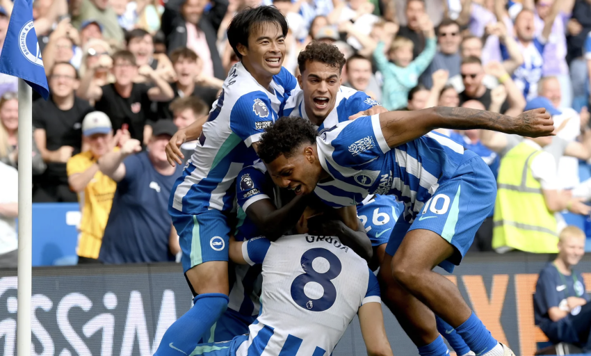 Haaland chạm mốc kỷ lục, Man City vẫn thua sốc trên sân Brighton