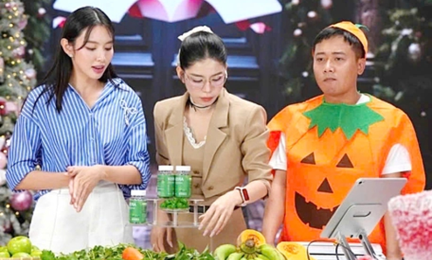 Kẹo Kera chứa thuốc xổ, hoa hậu Thùy Tiên vẫn quảng cáo dùng được cho trẻ nhỏ và bà bầu