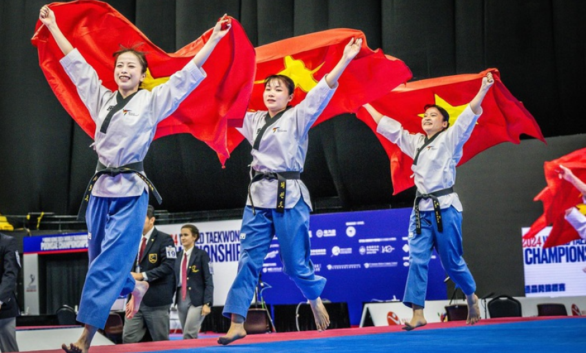 Liên đoàn Taekwondo Việt Nam treo thưởng lớn cho SEA Games 33