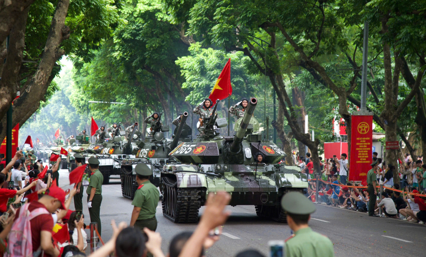 Lộ trình di chuyển khối khí tài diễu binh 2.9, người dân có thể xem ở đâu?