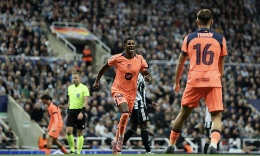 Rashford lập đại công, Barcelona giành thắng lợi trên sân Newcastle
