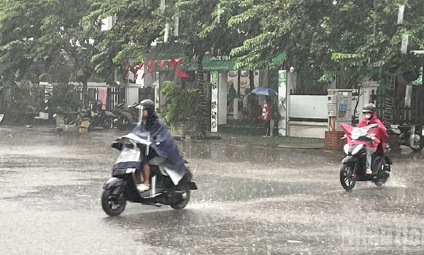Thời tiết ngày 26/9: Nhiều khu vực trên cả nước có mưa rào và dông