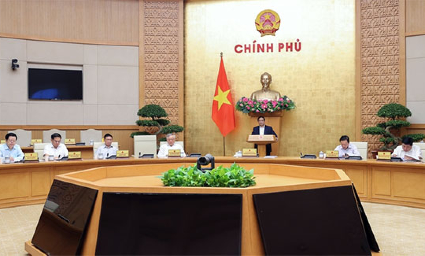 Thủ tướng Phạm Minh Chính chủ trì Phiên họp Chính phủ chuyên đề xây dựng pháp luật tháng 9/2025