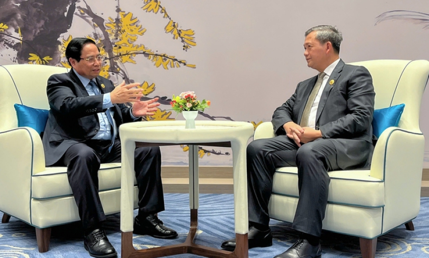 Thủ tướng Phạm Minh Chính gặp gỡ lãnh đạo các nước và tổng thư ký Liên hợp quốc tại Thiên Tân