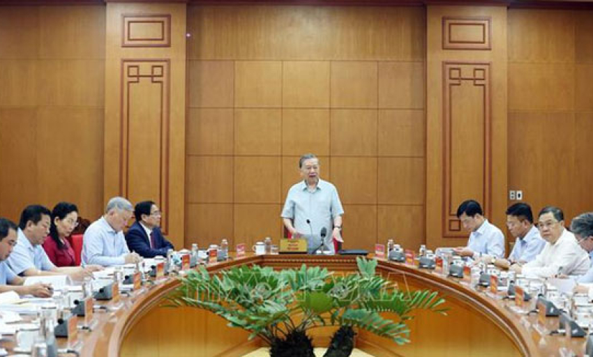 Tổng Bí thư Tô Lâm: Tháo gỡ vướng mắc phát sinh, đảm bảo tính thống nhất, đồng bộ của hệ thống pháp luật