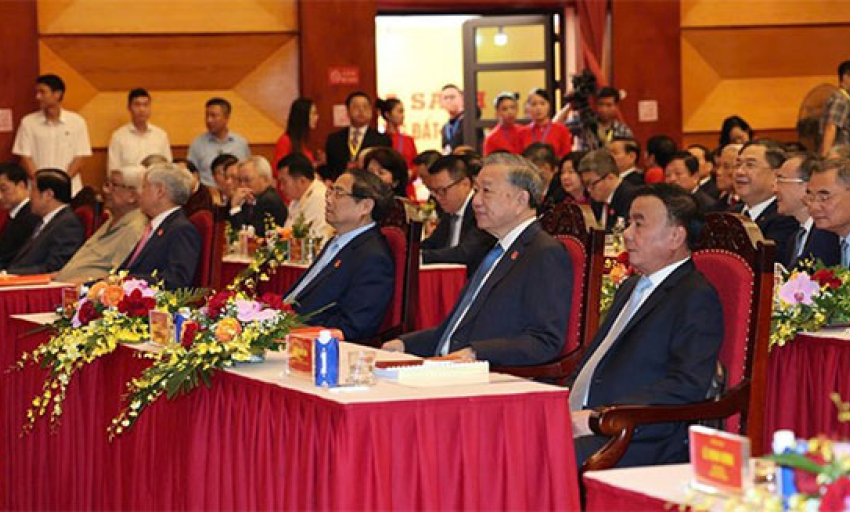 Tổng Bí thư Tô Lâm, Thủ tướng Phạm Minh Chính dự phiên khai mạc Đại hội Đảng bộ MTTQ, các đoàn thể Trung ương