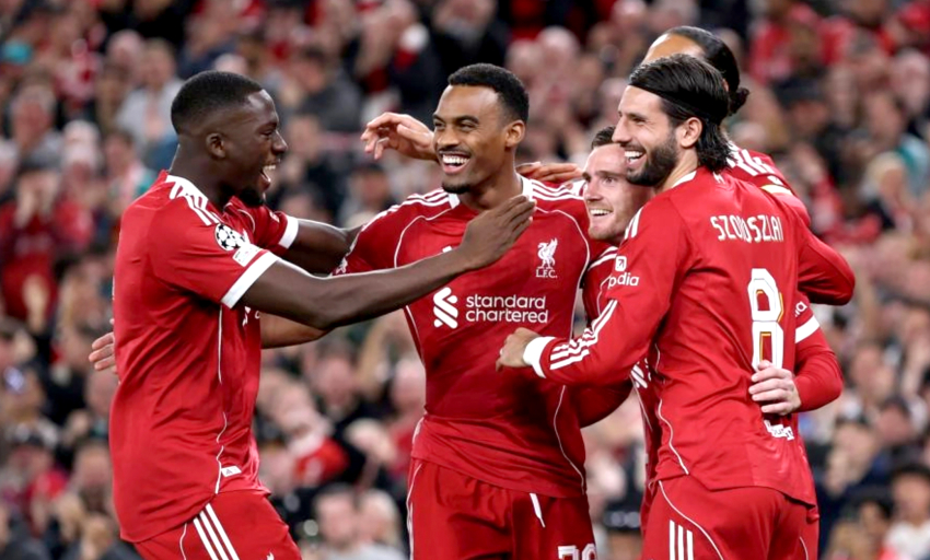 Trang mới của Liverpool tại Champions League
