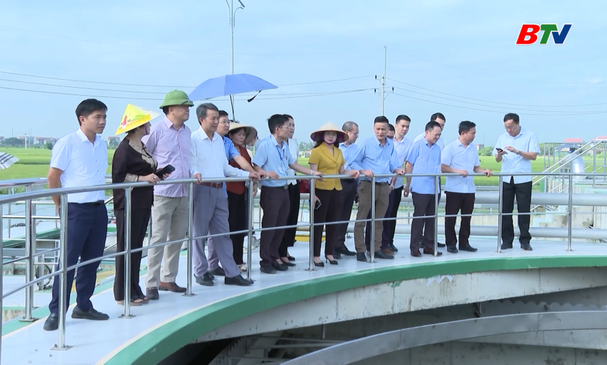 HĐND tỉnh khảo sát tiến độ đầu tư xây dựng Khu công nghiệp Gia Bình II