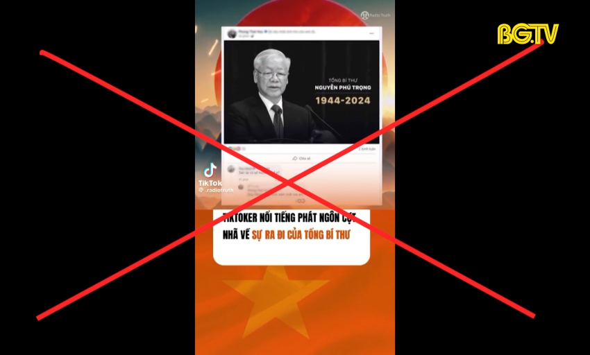 Góc nhìn thẳng: Phản bác thông tin xấu độc gắn với ảnh của Tổng Bí thư Nguyễn Phú Trọng 