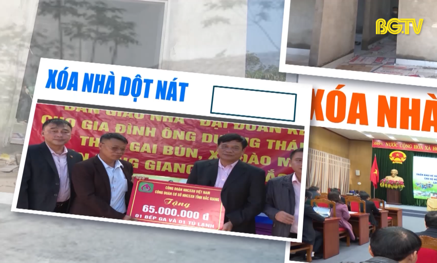 Thi đua hoàn thành xóa nhà tạm, nhà dột nát