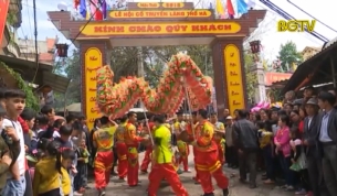 Giữ gìn giá trị truyền thống tại Lễ hội Thổ Hà