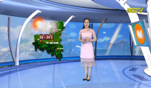 Bản tin thời tiết ngày 25 - 08 - 2019