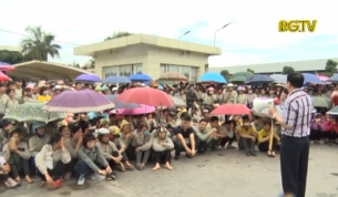 Lục Nam: Gần 1000 công nhân đình công