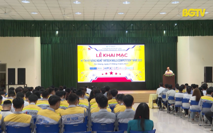60 thí sinh tham gia kỳ thi kỹ năng nghề