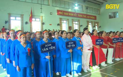 Khai mạc Hội khỏe truyền thống người cao tuổi tỉnh Bắc Giang lần thứ 29