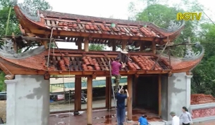 Việt Yên: Kỷ luật cán bộ trong xây dựng tam quan chùa Bổ Đà