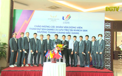 8 đoàn VĐV môn Cầu lông đã có mặt tại Bắc Giang