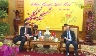 Đại sứ Israel tại Việt Nam chúc tết tỉnh Bắc Giang
