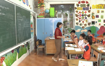 91/94 trường học ở Lục Ngạn đón học sinh quay trở lại học tập