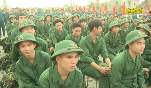 Thanh niên Bắc Giang nối tiếp truyền thống cha anh lên đường nhập ngũ