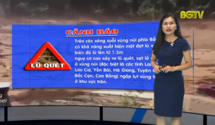 Bản tin thời tiết ngày 30 - 06 - 2019