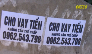 Cử tri kiến nghị giải quyết nạn "tín dụng đen"