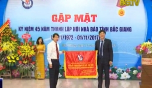 Hội Nhà báo tỉnh Bắc Giang kỷ niệm 45 năm thành lập