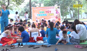 Ấm áp trung thu của trẻ khuyết tật trí tuệ và tự kỷ