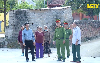 An ninh trật tự là mắt xích  trong phong trào toàn dân đoàn kết xây dựng đời sống văn hóa 