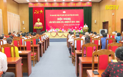 Hội nghị Ủy ban MTTQ lần thứ 9, nhiệm kỳ 2019 - 2024