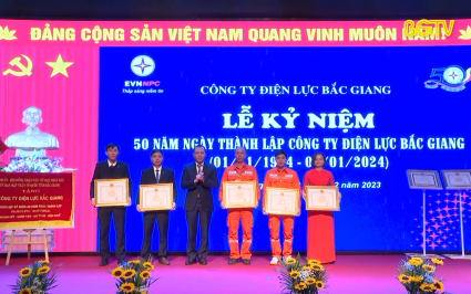 Kỷ niệm 50 năm thành lập công ty Điện lực Bắc Giang