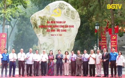 Kỷ niệm 95 năm Ngày thành lập Đảng bộ Đông Dương Cộng sản Đảng Bắc Ninh - Bắc Giang