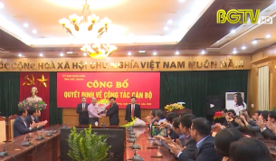Bắc Giang bổ nhiệm 3 giám đốc sở
