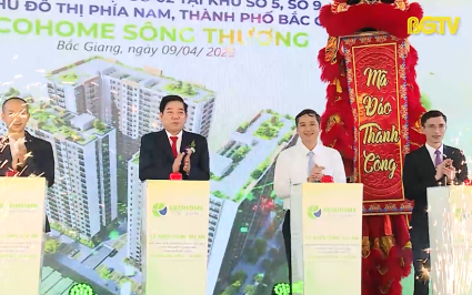 Bắc Giang: Dự án nhà ở xã hội xanh đầu tiên được khởi công 