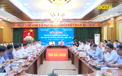 Bắc Giang – Hậu Giang trao đổi kinh nghiệm CCHC, cải thiện môi trường đầu tư kinh doanh
