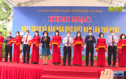 Bắc Giang khai mạc Ngày Sách và Văn hoá đọc Việt Nam lần thứ nhất